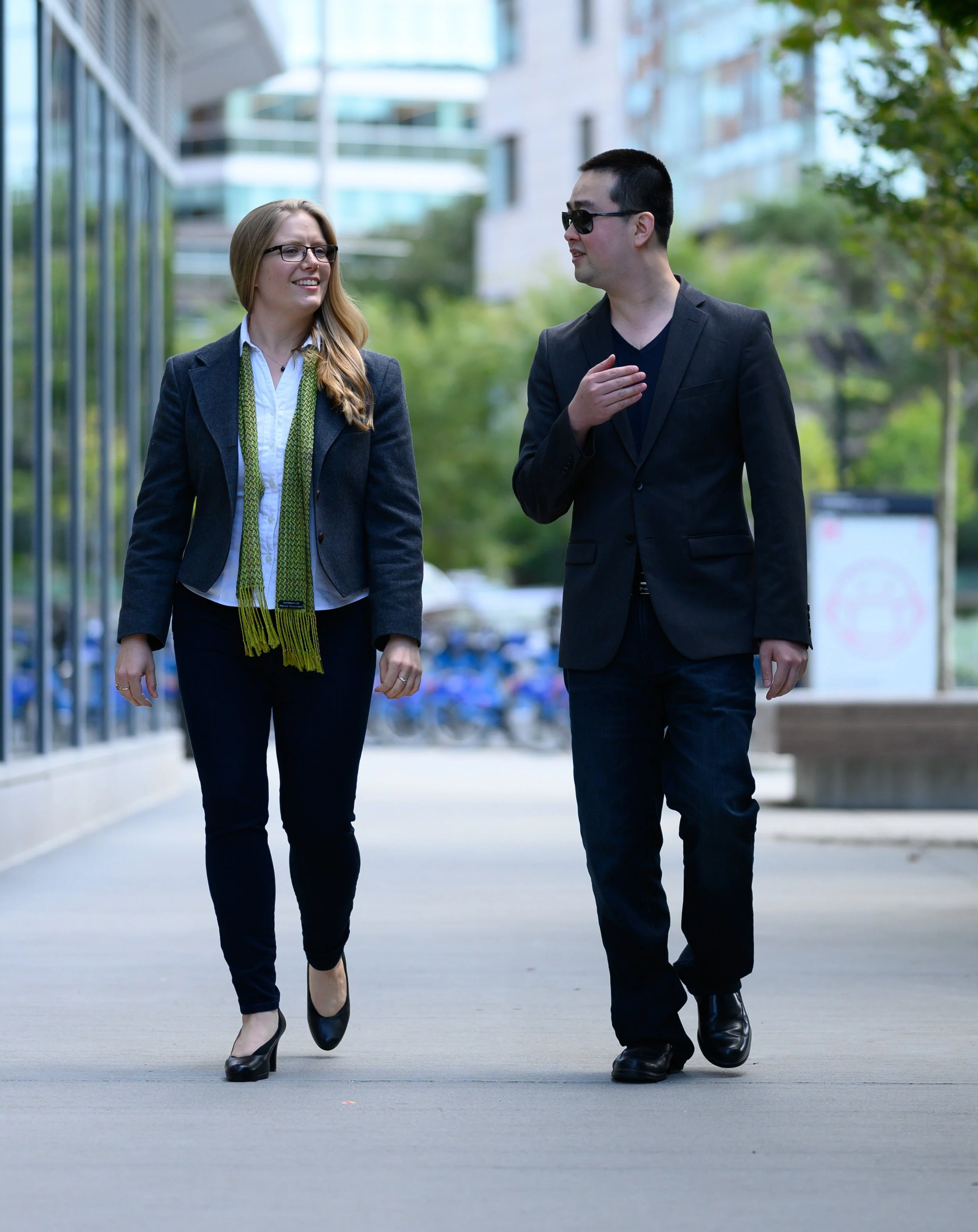 Jon Hu and Samantha Strasser, PhD, Co-Founders of Pepper Bio